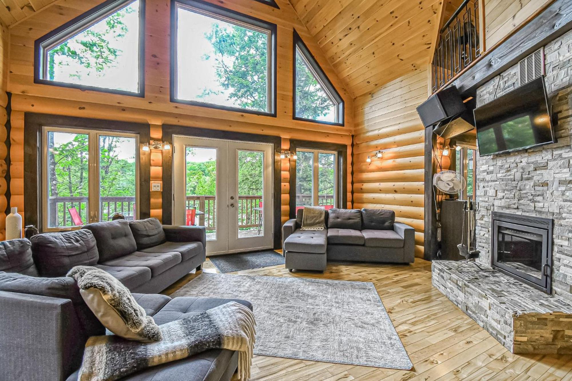 Brown Bear Lodge Brownsburg Exterior foto